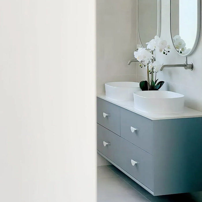 1500*460*550mm Boston Light Grey High Moisture Resistant Plywood/Polyurethane Wall Hung Vanity - HD reno