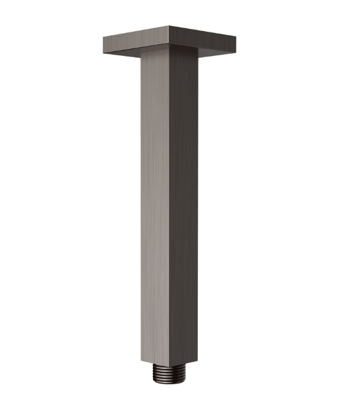 300mm Square Vertical Shower Arm Brushed Gold/Gun Metal - HD reno