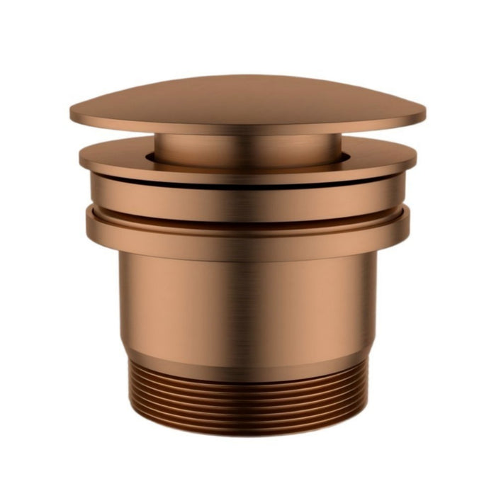 Complete Brushed Copper Round Classic Bathroom Package - Tapware, Shower Set & Accessories