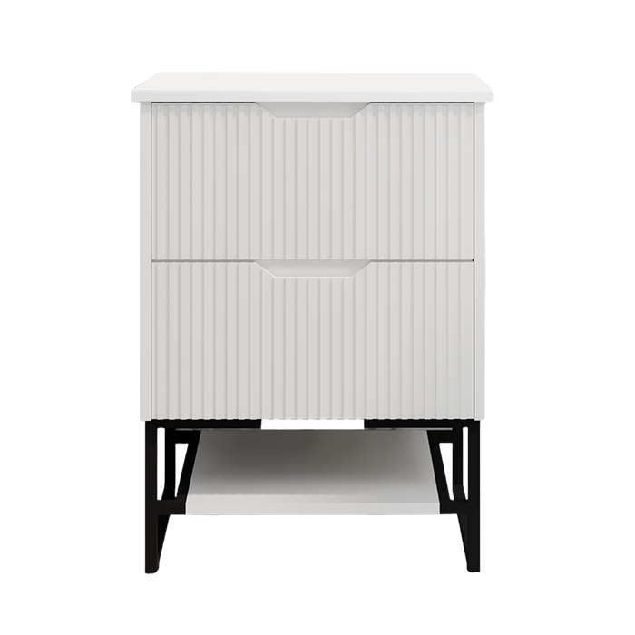 600-1500*450*830mm ABS Bali Matt White MR Melamined Board Pancel MDF Door With PVC Coating Freestanding Vanity - HD reno