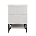 600-1500*450*830mm ABS Bali Matt White MR Melamined Board Pancel MDF Door With PVC Coating Freestanding Vanity - HD reno