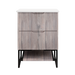 600-1500*450*830mm ABS Bali White Oak MR Melamined Board Pancel MDF Door With PVC Coating Freestanding Vanity - HD reno
