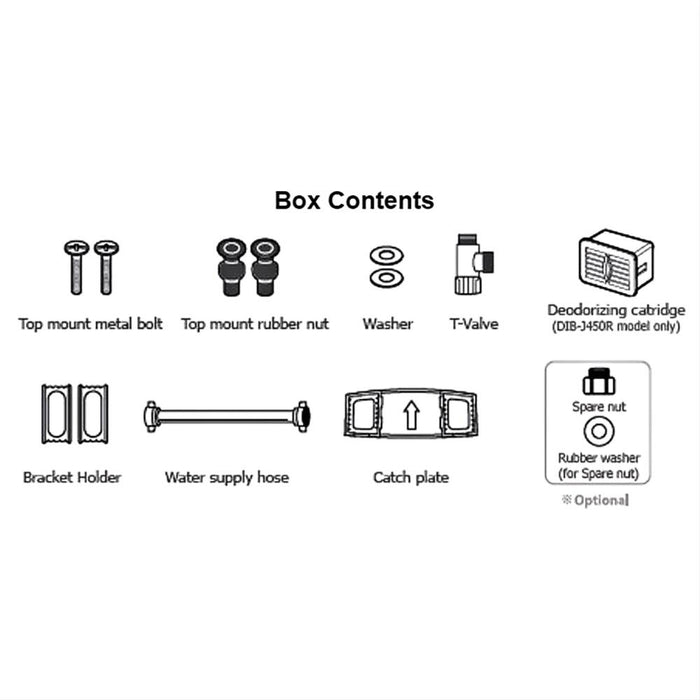 The Bidet Shop National N-800 Standard Retrofit Bidet Toilet Seat Cover - Side Control