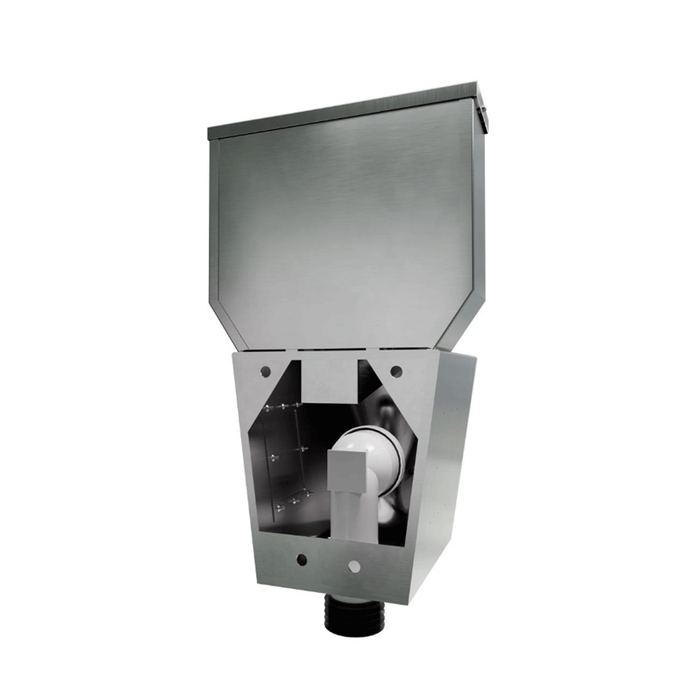 304 Grade Stainless Steel Close Coupled Wall Faced Toilet Pan
