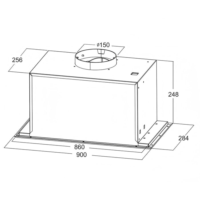 900mm Dilusso Stainless Steel Oven Gas Cooktop Rangehood Kitchen Package