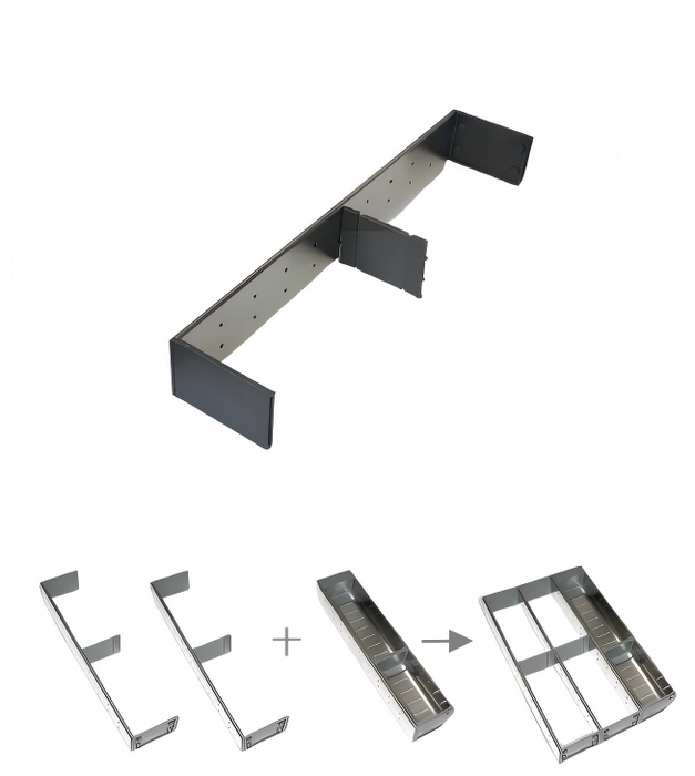 DIY Cutlery Insert Stainless Steel Kitchen Drawer Cutlery Tray Dishwasher Safe