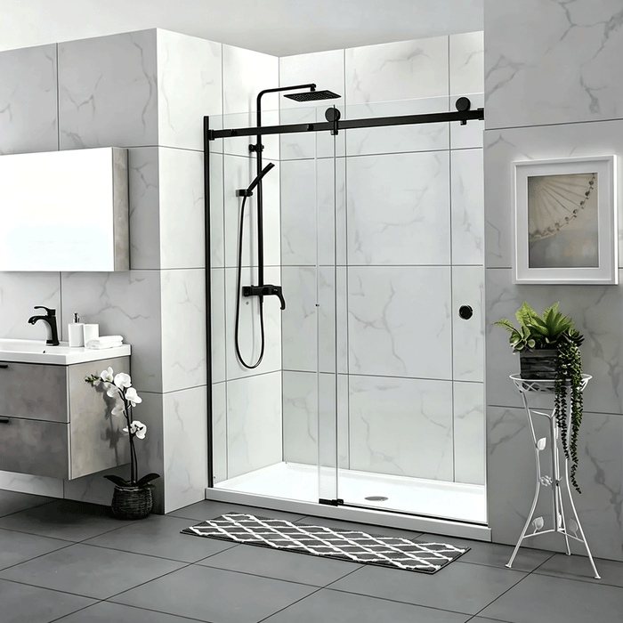 870-1180mm Covey Frameless Wall To Wall Sliding Door 10mm Thickness Shower Screens - 2000mm Height