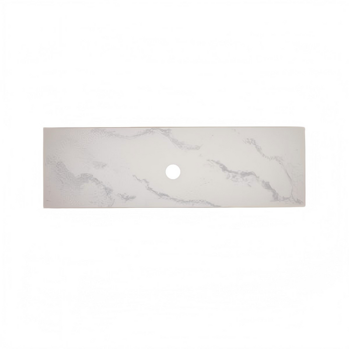 600-1500mm ABS Miami Matt White Shaker Plywood Freestanding(on Kickboard) Vanity Cabinet - HD reno