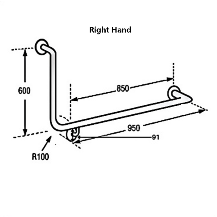 Right-Hand Integrated Accessible Care Bathroom Package - Complete Shower, Toilet & Support System