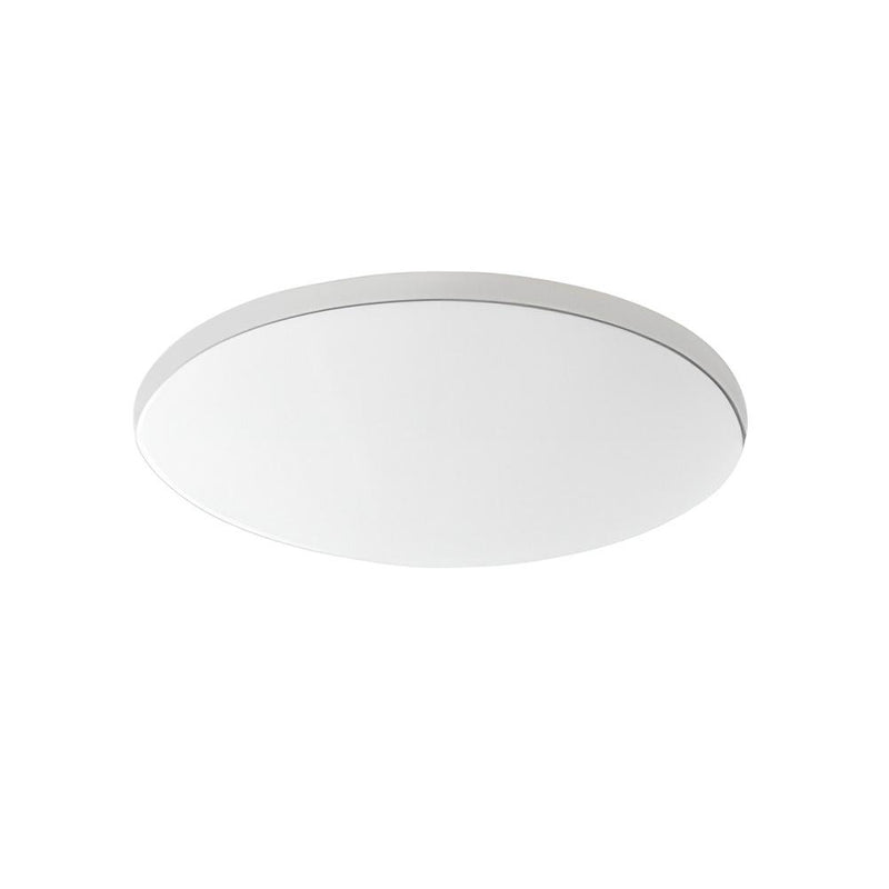 451*451*203mm Kohler Chalice Gloss White Ceramic Round With Overflow Under-Mount Basins