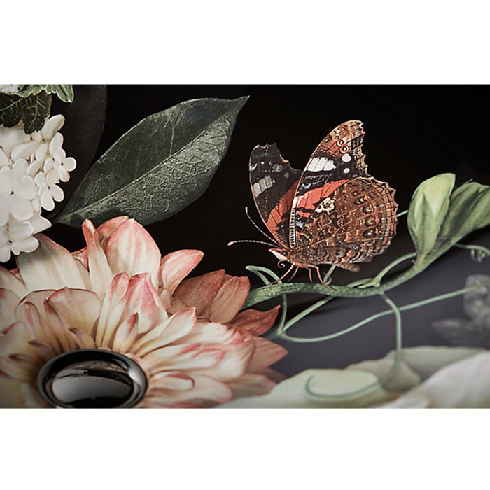 536*370mm KOHLER Dutchmaster Carillon Rectangle Blush Floral/Midnight Floral Above Counter Basin