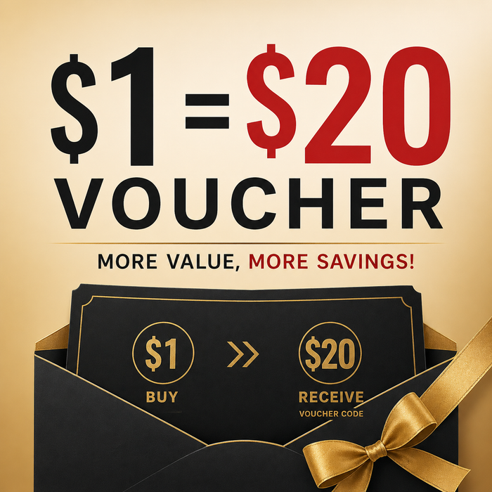 Get $20 Voucher for $1 | Perfect for Your Next Bathroom Upgrade
