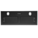 900mm DiLusso Black Electric Ceramic Cooktop and Electric Oven and Concealed Rangehood Kitchen Appliance Packages