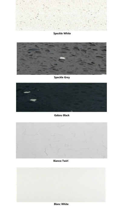 600-1500*460*580mm Poseidon Fremantle Matt Grey PVC Bathroom Wall Hung Vanity