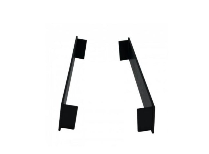 300-5600mm Lauxes Black Shower Grate Drain Any Size Indoor Aluminium Midnight Slimline Tile Insert - HD reno