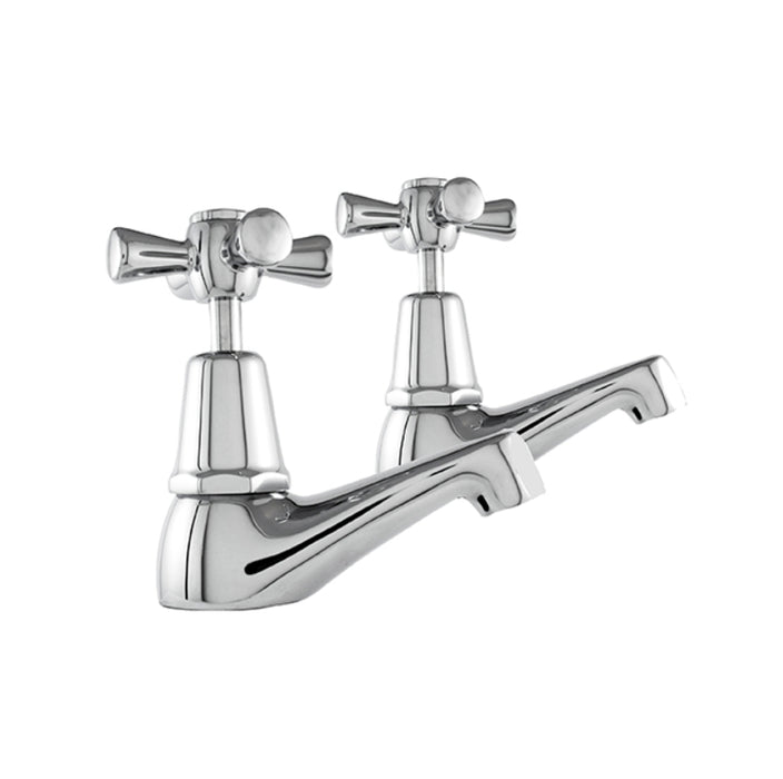 Easy Clean Pillar Cocks Chrome Quality Brass