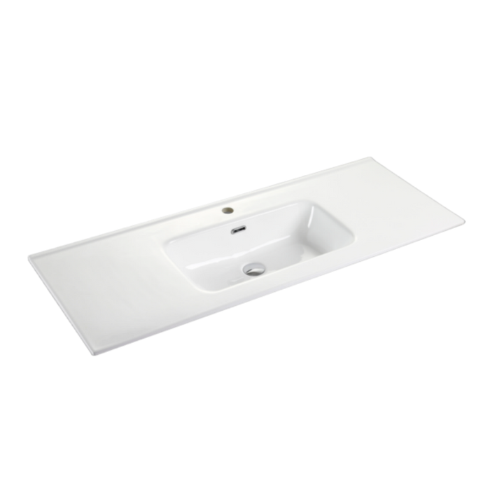 600-1500mm ABS Miami Matt White Shaker Plywood Freestanding(on Kickboard) Vanity Cabinet - HD reno