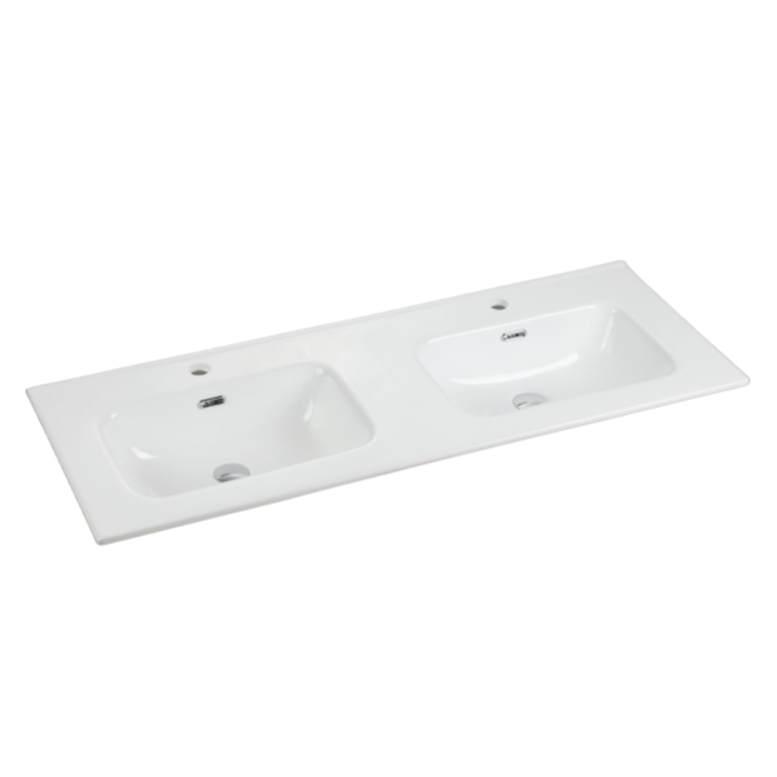 600-1500mm ABS Miami Matt White Shaker Plywood Freestanding(on Kickboard) Vanity Cabinet - HD reno