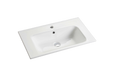 600-1500*450*830mm ABS Bali Matt White MR Melamined Board Pancel MDF Door With PVC Coating Freestanding Vanity - HD reno
