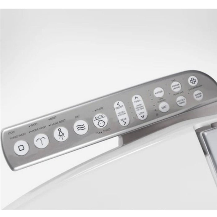 560*370*400mm Kohler Grande Ceramic Gloss White Rimless With Electronic Side Panel Bidet Seat Smart Toilet