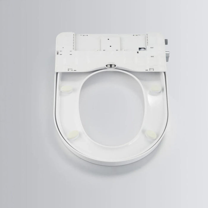500*370*60mm Aulic Una White PP Non-Electric Toilet Bidet Seat