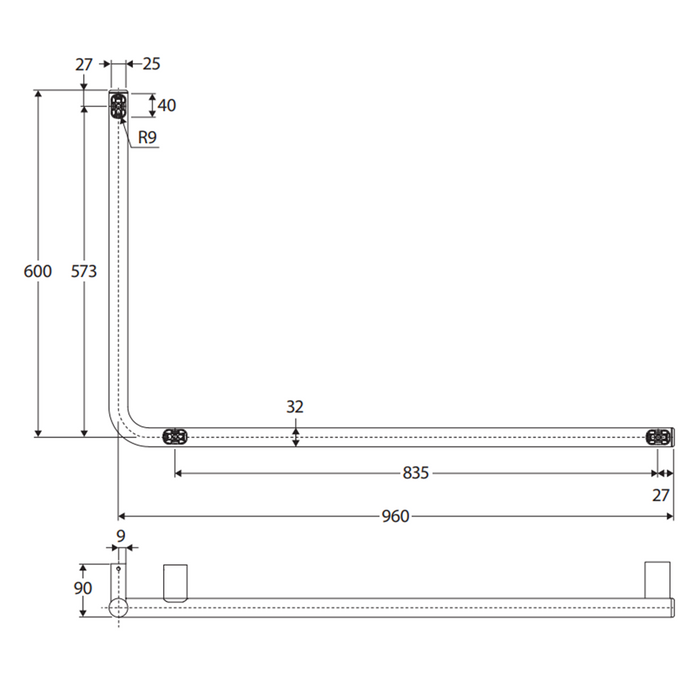 Right-Hand Integrated Accessible Care Bathroom Package - Complete Shower, Toilet & Support System