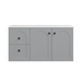 900*455*470mm Lukka Chester Federation Matt Grey PVC Left/Right Drawer Wall Hung Vanity