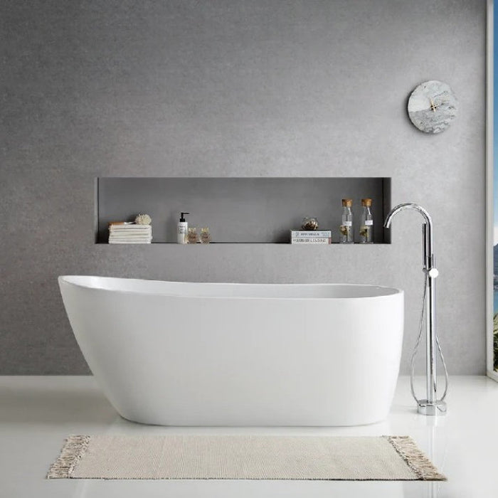 FS6 1300/1500/1700*700mm White Acrylic Freestanding Bathtub
