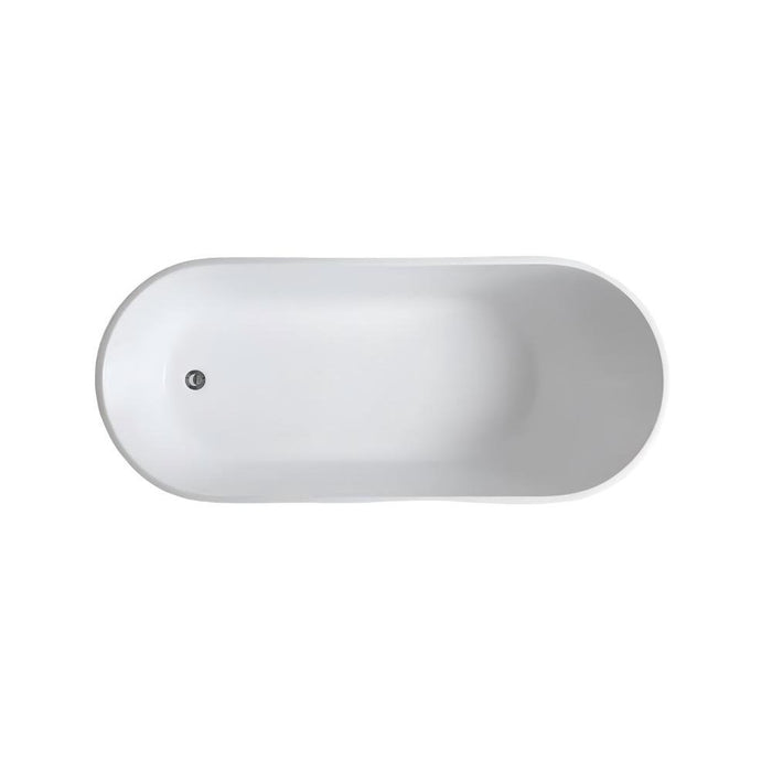 FS6 1300/1500/1700*700mm White Acrylic Freestanding Bathtub