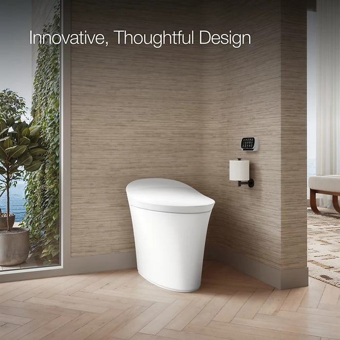 675mm Kohler Veil One-piece Compact Elongated Wall Faced Smart Toilet