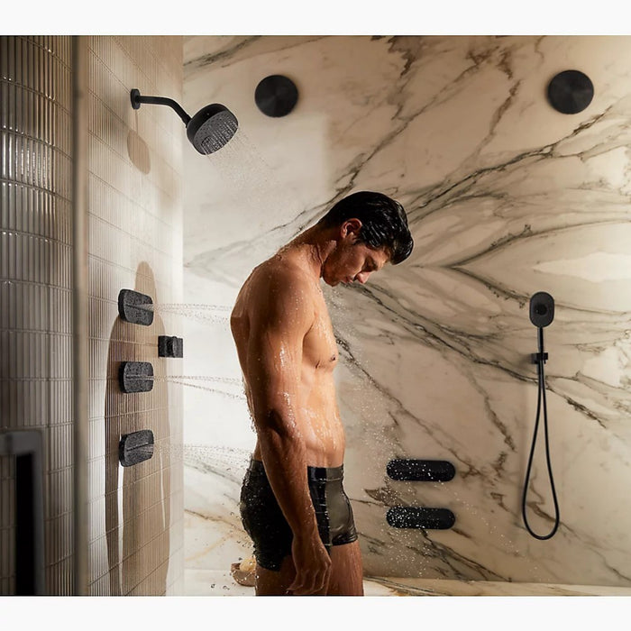243mm Kohler Statement 3 Function Oval Handheld Shower Heads