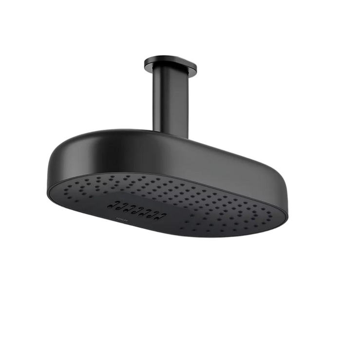 354mm Kohler Statement 2 Function 12 Deep Massage Rainhead Oval Shower Heads