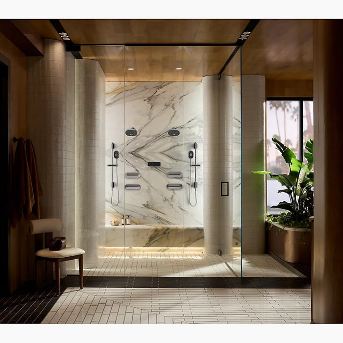 243mm Kohler Statement 3 Function Oval Handheld Shower Heads
