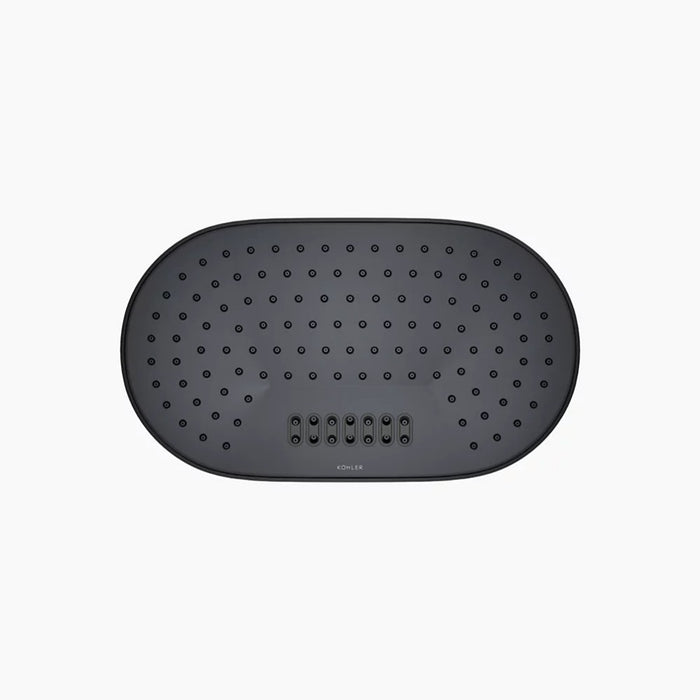 354mm Kohler Statement 2 Function 12 Deep Massage Rainhead Oval Shower Heads