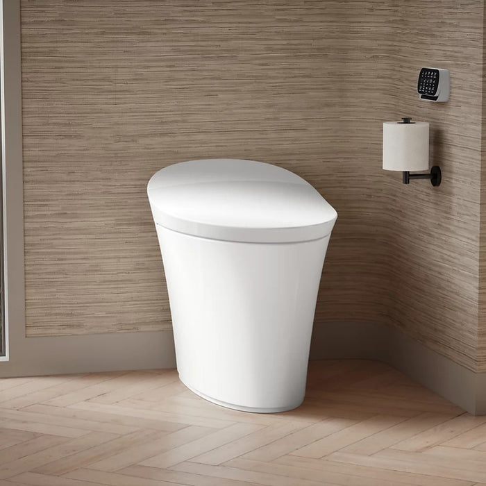 675mm Kohler Veil One-piece Compact Elongated Wall Faced Smart Toilet
