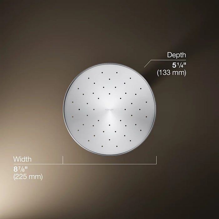 255mm Kohler Statement Open Rain Iconic Rainhead Round Shower Heads
