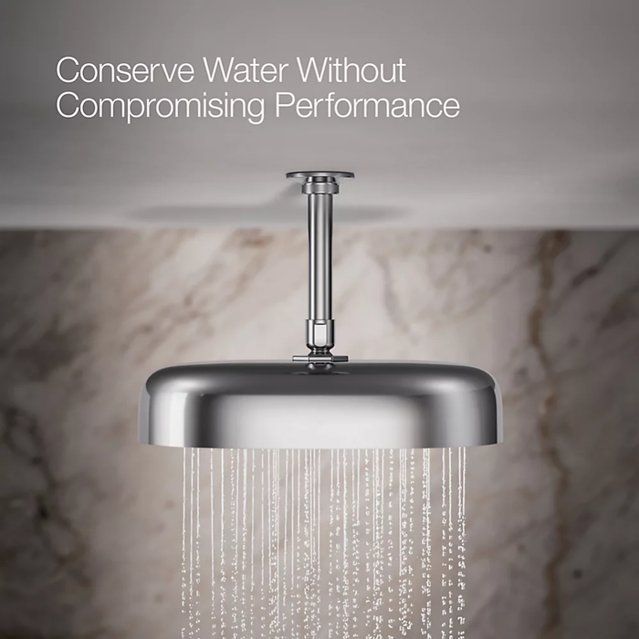 303mm Kohler Statement 1 Function Rainhead Oval Shower Heads