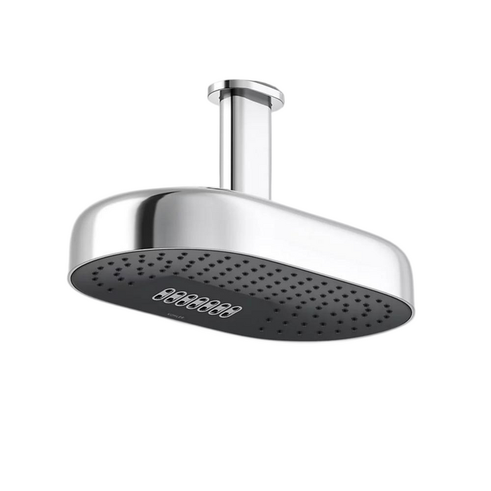 354mm Kohler Statement 2 Function 12 Deep Massage Rainhead Oval Shower Heads