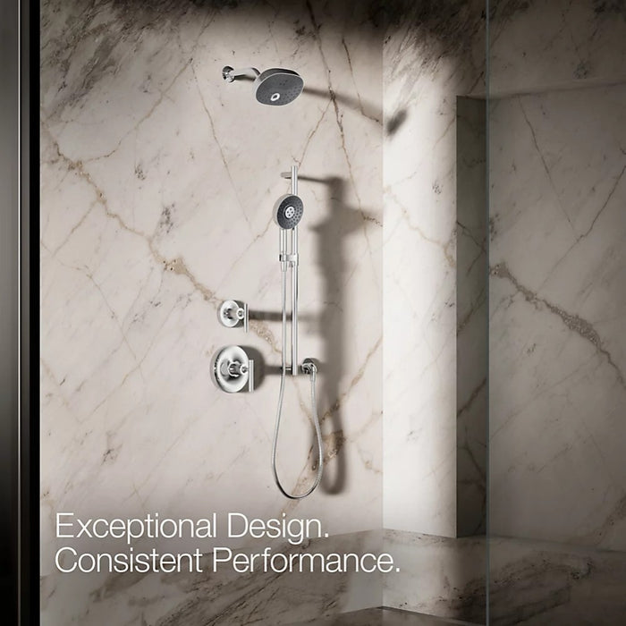 232mm Kohler Statement 3 Function Round Handheld Shower Heads