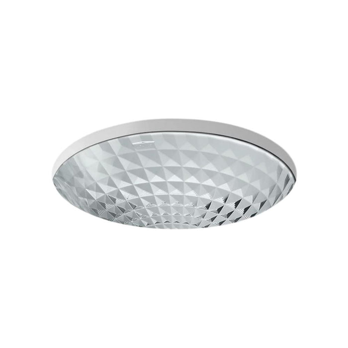 408*408mm KOHLER Kallos Spun Round Glass Undermount Basin
