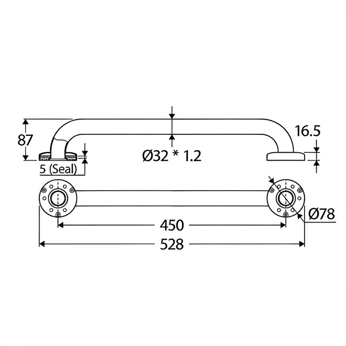 Left-Hand Integrated Accessible Care Bathroom Package - Complete Shower, Toilet & Support System
