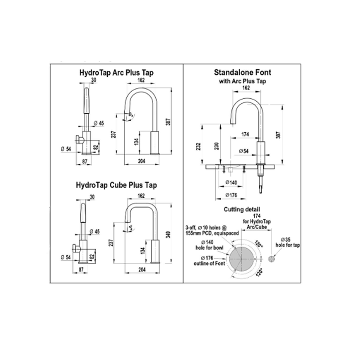 Zip HydroTap G5 Home Cube Plus Boiling Filtered Tap