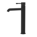 Ikon Linie Brushed Nickel/Matt Black/Gunmetal Grey/Brushed Gold Solid Brass High-Rise Basin Mixer - HD reno