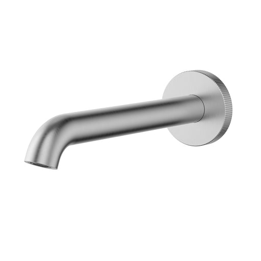 220mm Ikon Linie Brushed Nickel/Matt Black/Gunmetal Grey/Brushed Gold Solid Brass Round Spout - HD reno