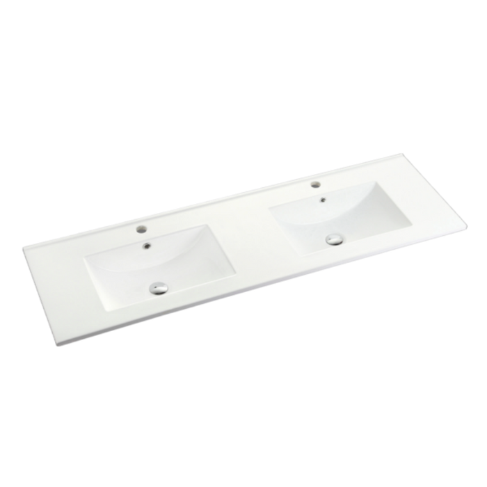 600-1500mm ABS Miami Matt White Shaker Plywood Freestanding(on Kickboard) Vanity Cabinet - HD reno