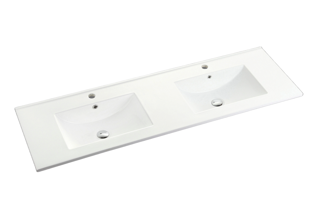 600-1500*450*830mm ABS Bali Matt White MR Melamined Board Pancel MDF Door With PVC Coating Freestanding Vanity