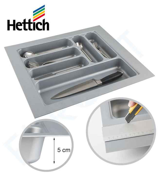 500mm Width Hettich Cutlery Insert Sliver Custom Size Kitchen Drawer Cutlery Tray Adjustable (Copy)