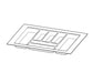 700mm Hettich Cutlery Insert Black Custom Size Kitchen Drawer Cutlery Tray Adjustable (Copy)