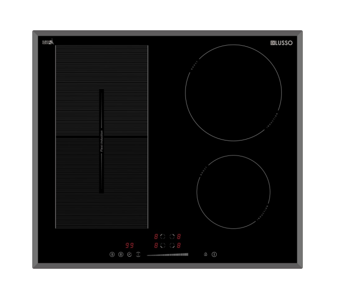 600mm Electric Induction Cooktop with Bevelled Edged,Touch Slider Controls