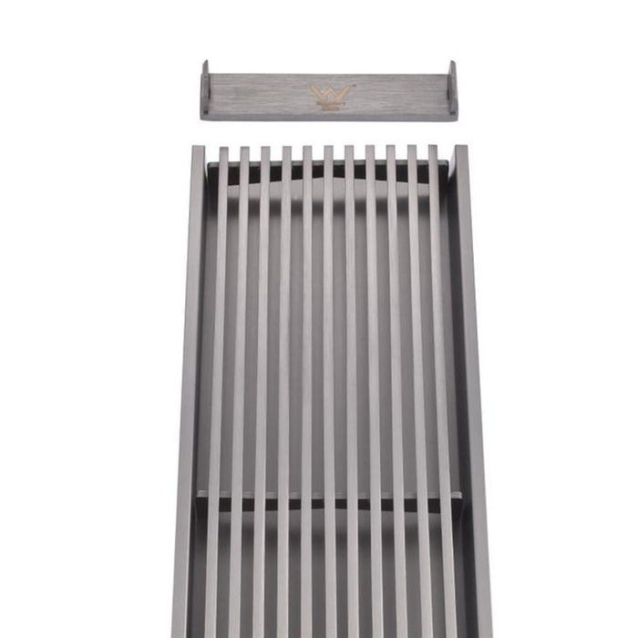 3000mm Somer Silver/Matt Black/Brushed Gold/Gun Metal/Rose Gold 316 Stainsteel Pool Outdoor Grates DIY Wide Linear Floor Grate Grill Drain (No Outlet)